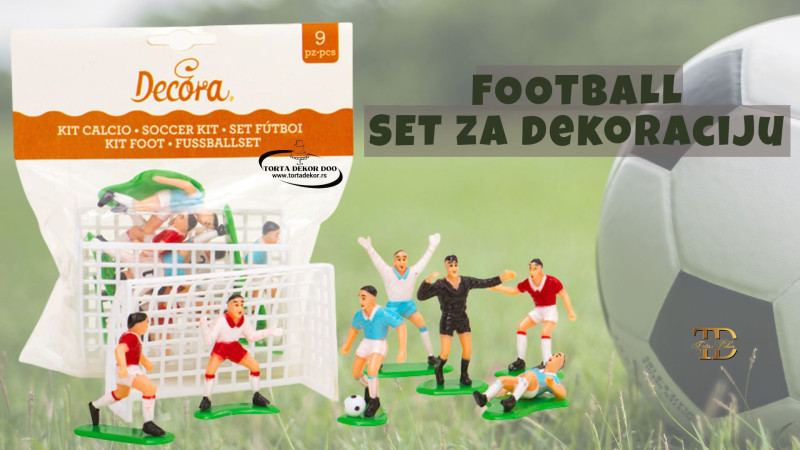 fudbal set za dekoraciju